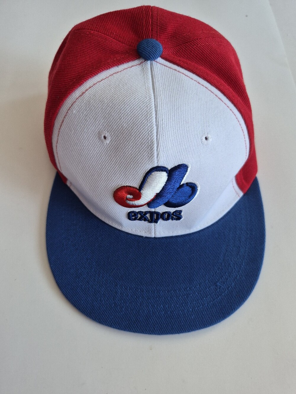 Cooperstown Hygrade Montreal Expos Red White Blue Baseball Cap Snapback